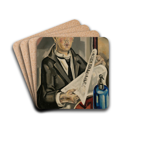 Le camelot du roy by Mara Blanchard Drink Coasters - set of 4