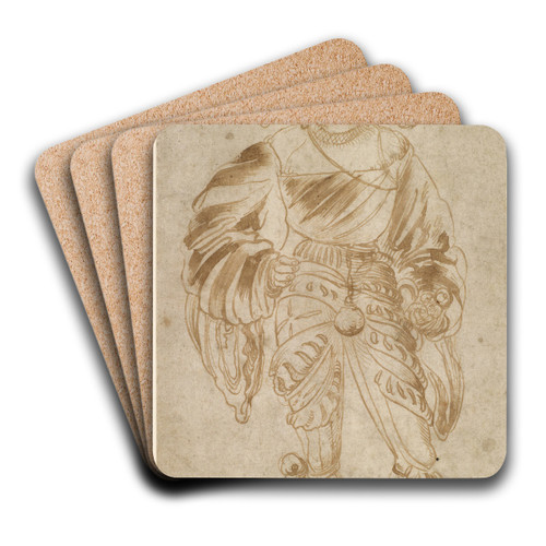Eidgenosse by Niklaus Manuel Art Drink Coaster set