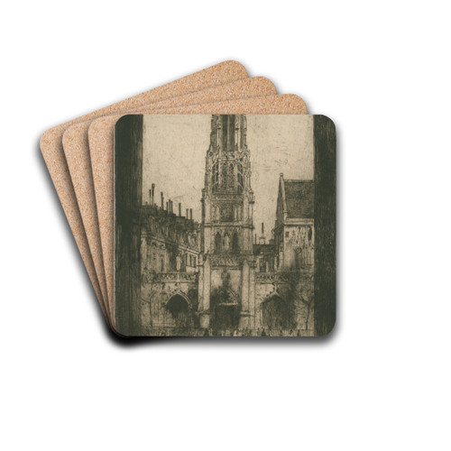St. German l'Auxerrois by David Young Cameron Drink Coasters - set of 4