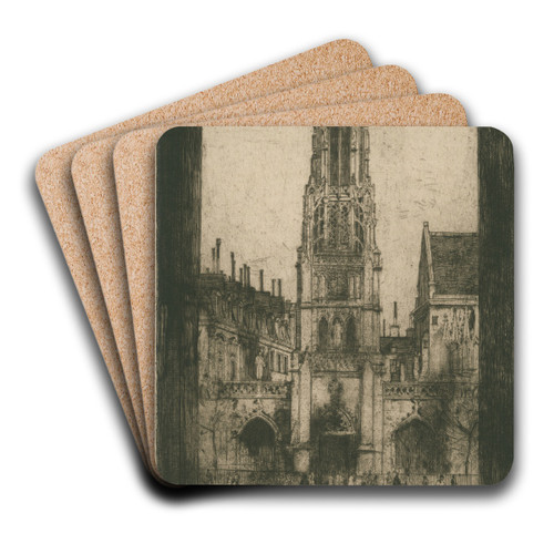 St. German l'Auxerrois by David Young Cameron Art Drink Coaster set
