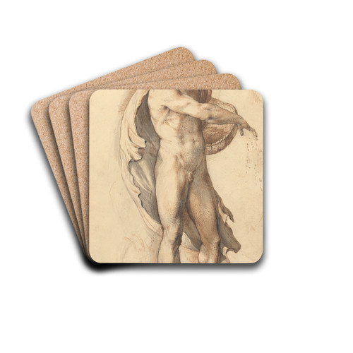 The Sower by George Richmond Drink Coasters - set of 4