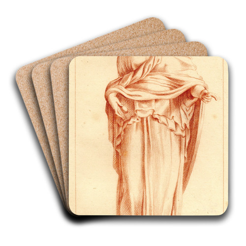 Beeld van staande vrouw by Cornelis Pronk Art Drink Coaster set Beeld van staande vrouw by Cornelis Pronk Art Drink Coaster set