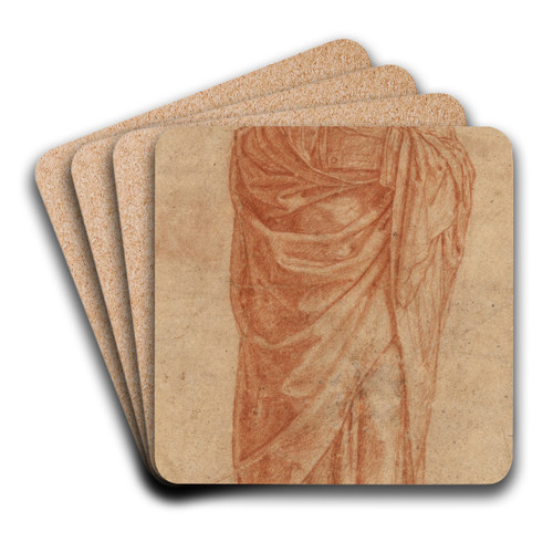Standing Saint by Francesco Morone Art Drink Coaster set