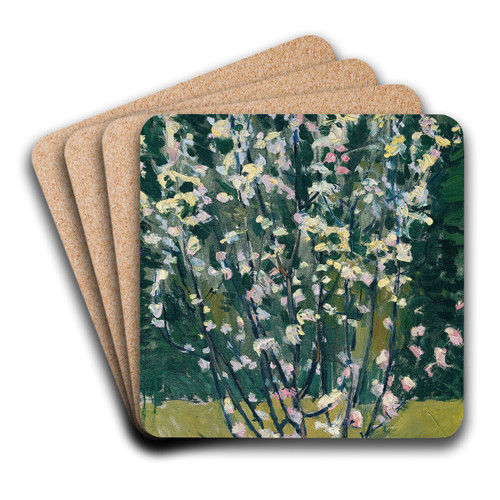 Blhendes Bumchen by Koloman Moser Art Drink Coaster set