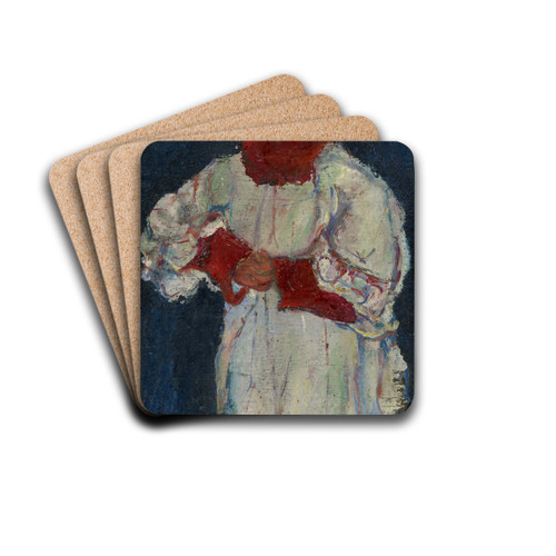 The Choir Boy by Cham Soutine Drink Coasters - set of 4