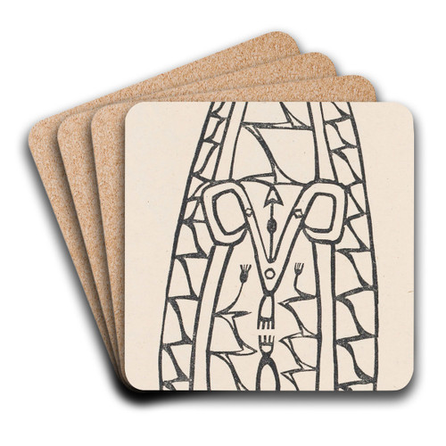 Schild by Reijer Stolk Art Drink Coaster set Schild by Reijer Stolk Art Drink Coaster set