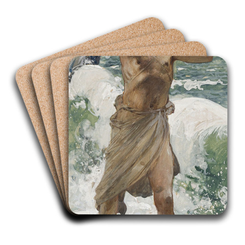 Jonah by James Tissot Art Drink Coaster set