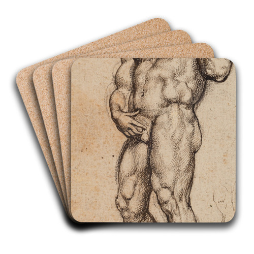 Hercules by Anthony van Dyck Art Drink Coaster set