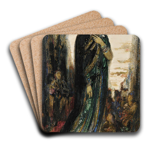Hlne by Gustave Moreau Art Drink Coaster set