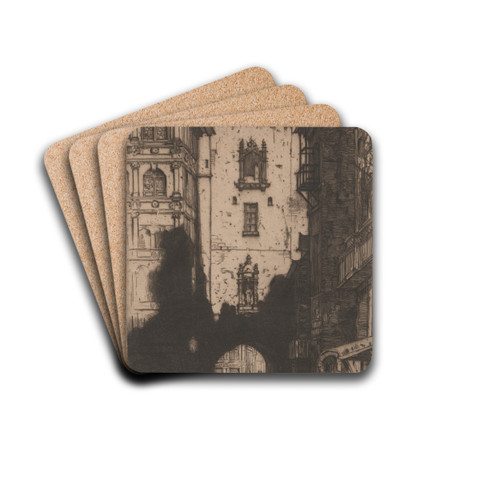 Loches by David Young Cameron Drink Coasters - set of 4