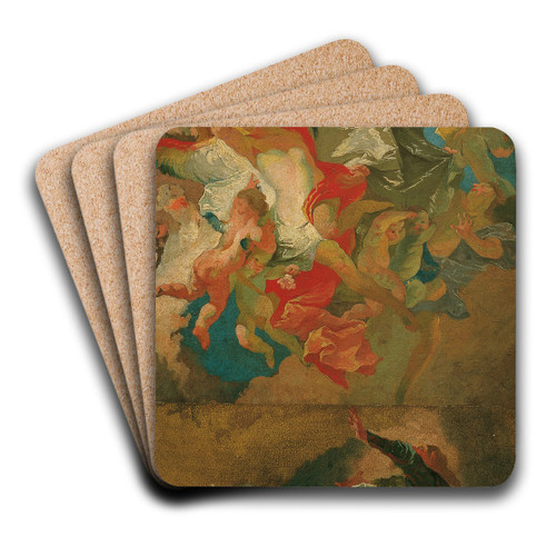 Himmelfahrt Mariens by Franz Anton Maulbertsch Art Drink Coaster set