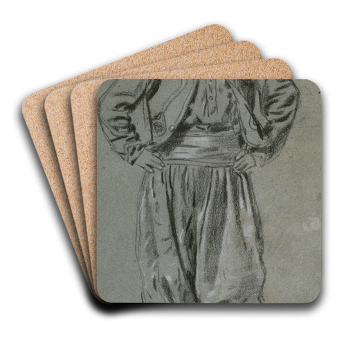Zouave by Winslow Homer Art Drink Coaster set