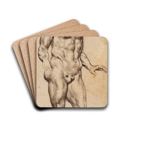 Mercury by Anthony van Dyck Drink Coasters - set of 4