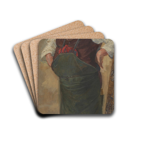 Wiener Typ (Wagnermeister in Nudorf) by Johann Michael Kupfer Drink Coasters - set of 4