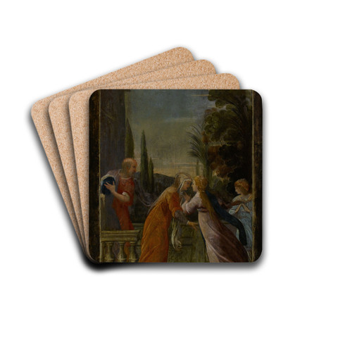 La Visitation by Jean de Saint-Igny Drink Coasters - set of 4