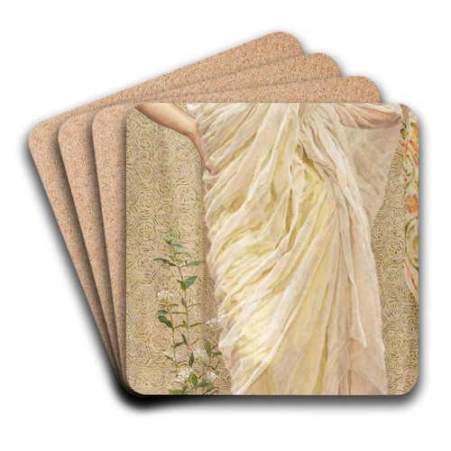 Birds by Albert Joseph Moore Art Drink Coaster set