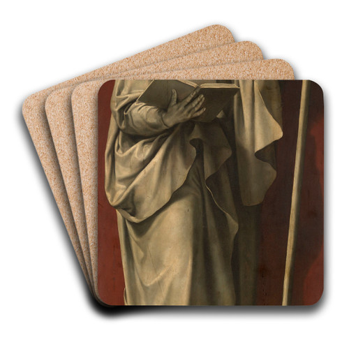 Saint Thomas by Maerten De Vos Art Drink Coaster set