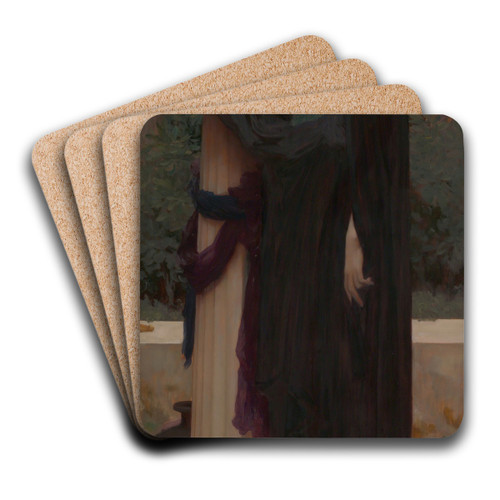 Lachrymae by Frederic Leighton Art Drink Coaster set