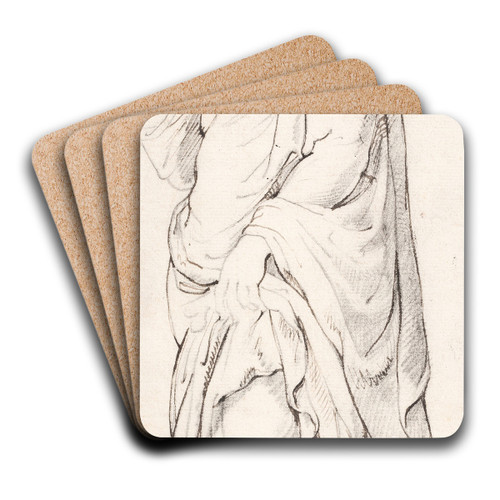 Ceres. After an antique sculpture by Willem Panneels Art Drink Coaster set