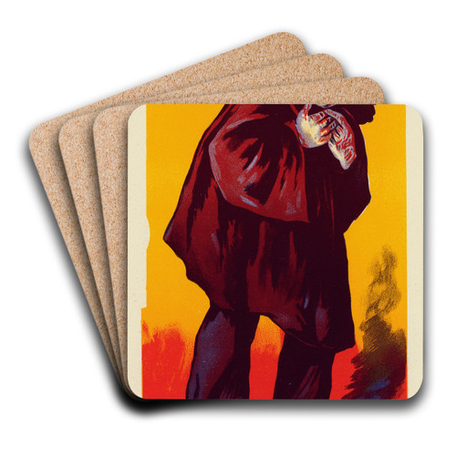 Mvisto by Maximilien Luce Art Drink Coaster set