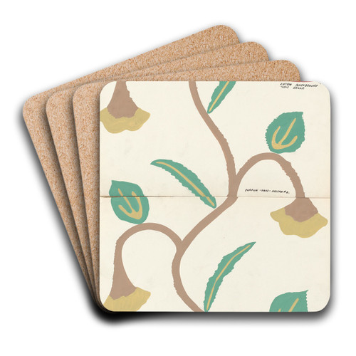 Colcha by Majel G. Claflin Art Drink Coaster set