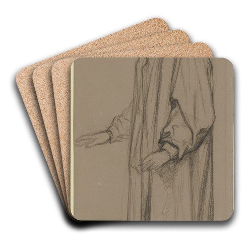 Wagner aus dem 'Osterspaziergang' by Victor Mller Art Drink Coaster set