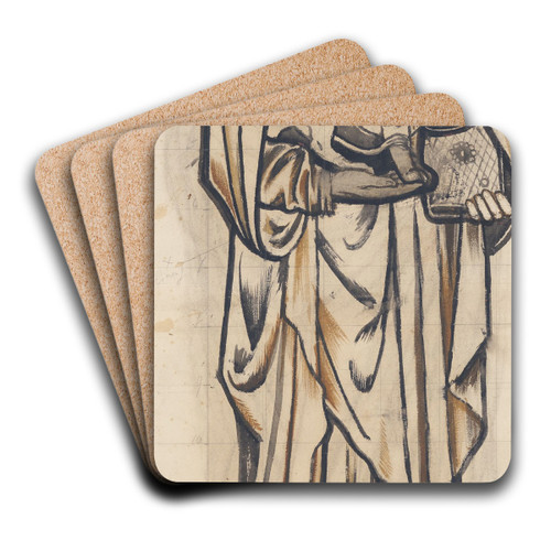St Mark the Evangelist by Sir Edward Coley Burne-Jones Art Drink Coaster set