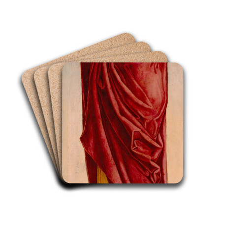 The Mourning Saint John by Andrea da Murano Drink Coasters - set of 4
