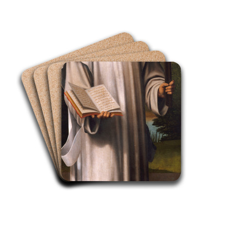 Saint Bruno by Joan Macip Drink Coasters - set of 4