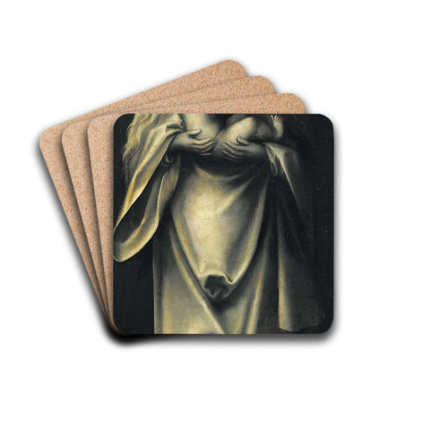 Madonna and Child by Lucas Cranach the Elder Drink Coasters - set of 4