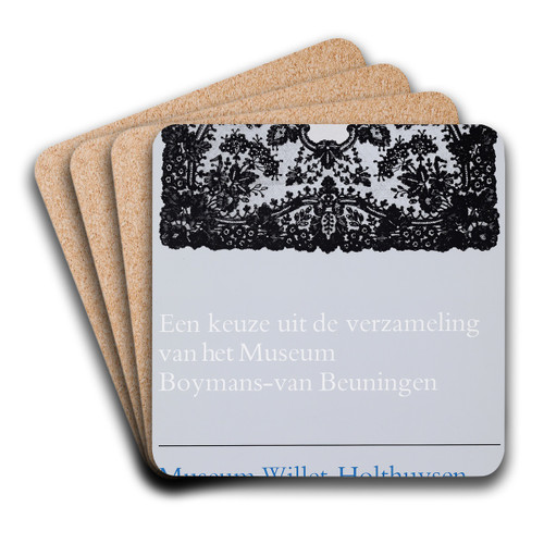 Kant by Jolijn van de Wouw Art Drink Coaster set