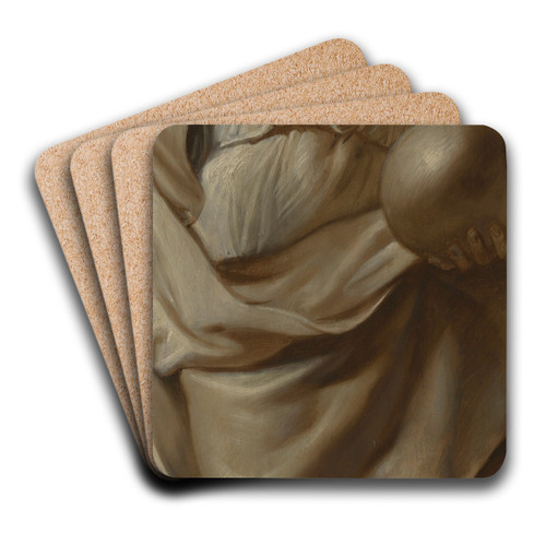 Christ Salvator Mundi by Peter Paul Rubens Art Drink Coaster set