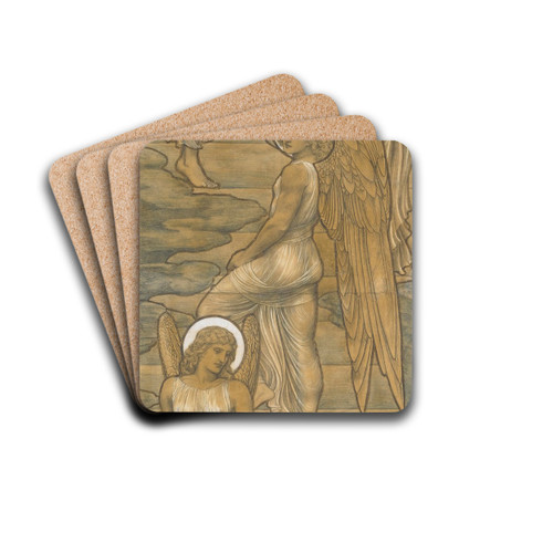 Jacob's ladder by Henry James Holiday Drink Coasters - set of 4 Jacob's ladder by Henry James Holiday Drink Coasters - set of 4