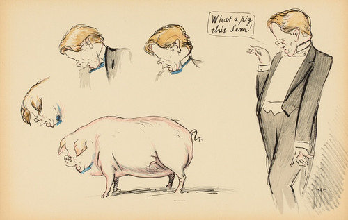 What a pig this Sem ! (1923) by Georges Goursat (Sem) Art Print Download