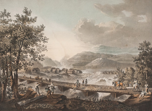 Vue dune partie de Hnefoss (1787  1791) by Georg Haas Art Print Download