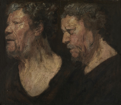 Studies of the head of Abraham Grapheus (ca 1620 -1621) by Jacob Jordaens Art Print Download