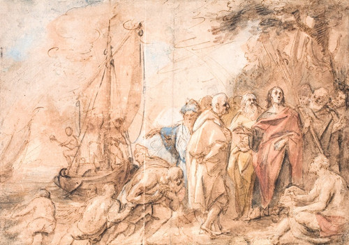 The Calling of Peter and Andrew (1616  1617) by Jacob Jordaens Art Print Download