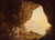 Grotto by the Seaside in the Kingdom of Naples with Banditti, Sunset (1778) by Joseph Wright of Derby Art Print Download