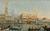 Venice, a view of the Molo from the Bacino di San Marco, with the Zecca and the Palazzo Ducale (circa 1900) by Manner of Canaletto Art Print Download