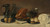 Digital Print - Still Life With A Pewter Jug, A Ham On A Pewter Plate, Lemons, Bread, A Gilt Mounted Roemer And Other Objects On Table Covered In A White Cloth by Franchoys Elaut