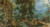 Digital Print - An extensive wooded landscape with a village and a town by the mountains beyond by Gillis van Coninxloo