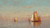 Digital Print - Sailing on Calm Waters by Walter Blackman