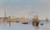 Digital Print - Blick auf Venedig by Karl Kaufmann