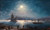 Digital Print - A View of the Bosporus with the Hagia Sophia and the Maidens Tower in the Moonlight by Ivan Konstantinovich Aivazovsky