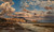 Digital Print - Naples, view from the Northwest over the Bay of Naples, with Vesuvius in the background by Rudolf von Alt
