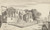 Digital Print - A view of a villa from a terrace with a balustrade surrounded by statues by Carlo Labruzzi