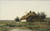 Digital Print - Farm in the Open Fields by Paul Joseph Constantin Gabril