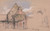 Digital Print - Ruins of the Ancient Palace of the Archbishops of Canterbury at Otford, Kent, September 24, 1856 by Charles West Cope