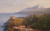Digital Print - Mount Athos and the Monastery of Stavroniktes by Edward Lear