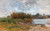 Digital Print - A River Landscape by Gza Mszly